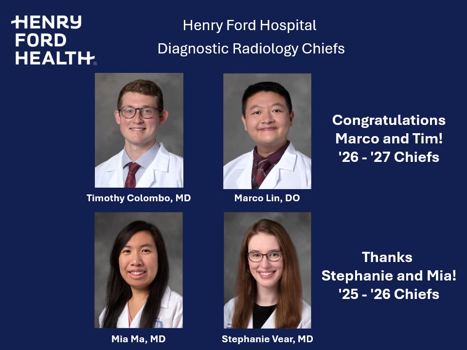 Henry Ford Radiology Residency tweet media
