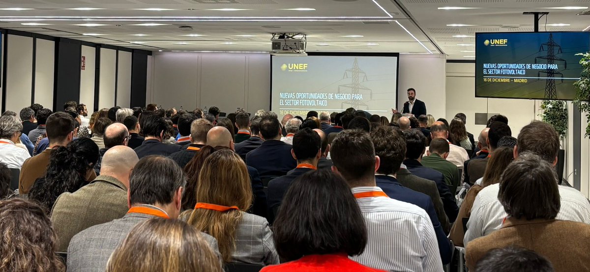 Unión Española Fotovoltaica (UNEF) tweet media