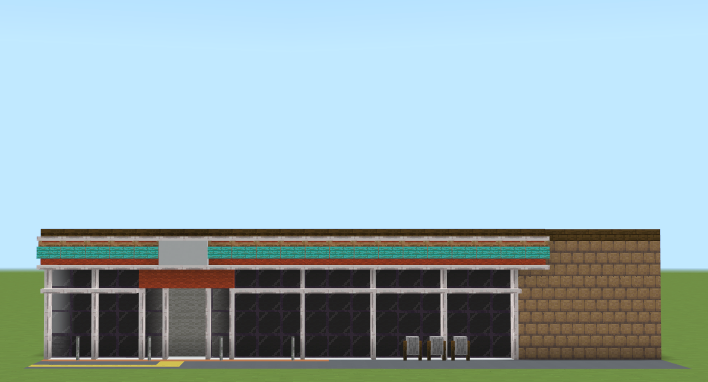 MinecraftBuil3's tweet photo. セブンイレブン
#マイクラ #minecraft建築コミュ https://t.co/9jFg0oYHr7
