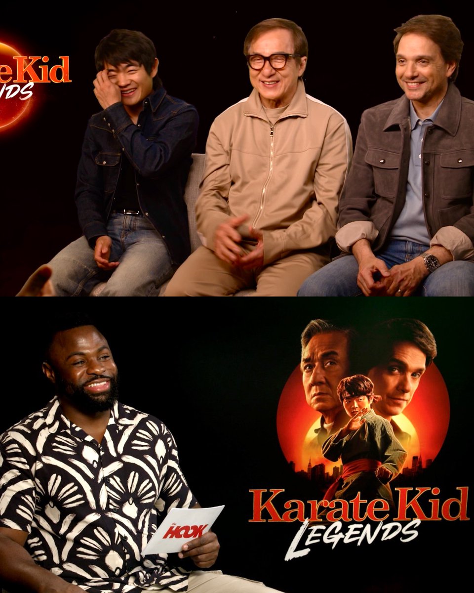 DmanTheDirector's tweet image. Media update 📸🎥

With Jackie Chan, Ralph Macchio &amp;amp; Ben Wang for Karate Kid Legends #Karatekid