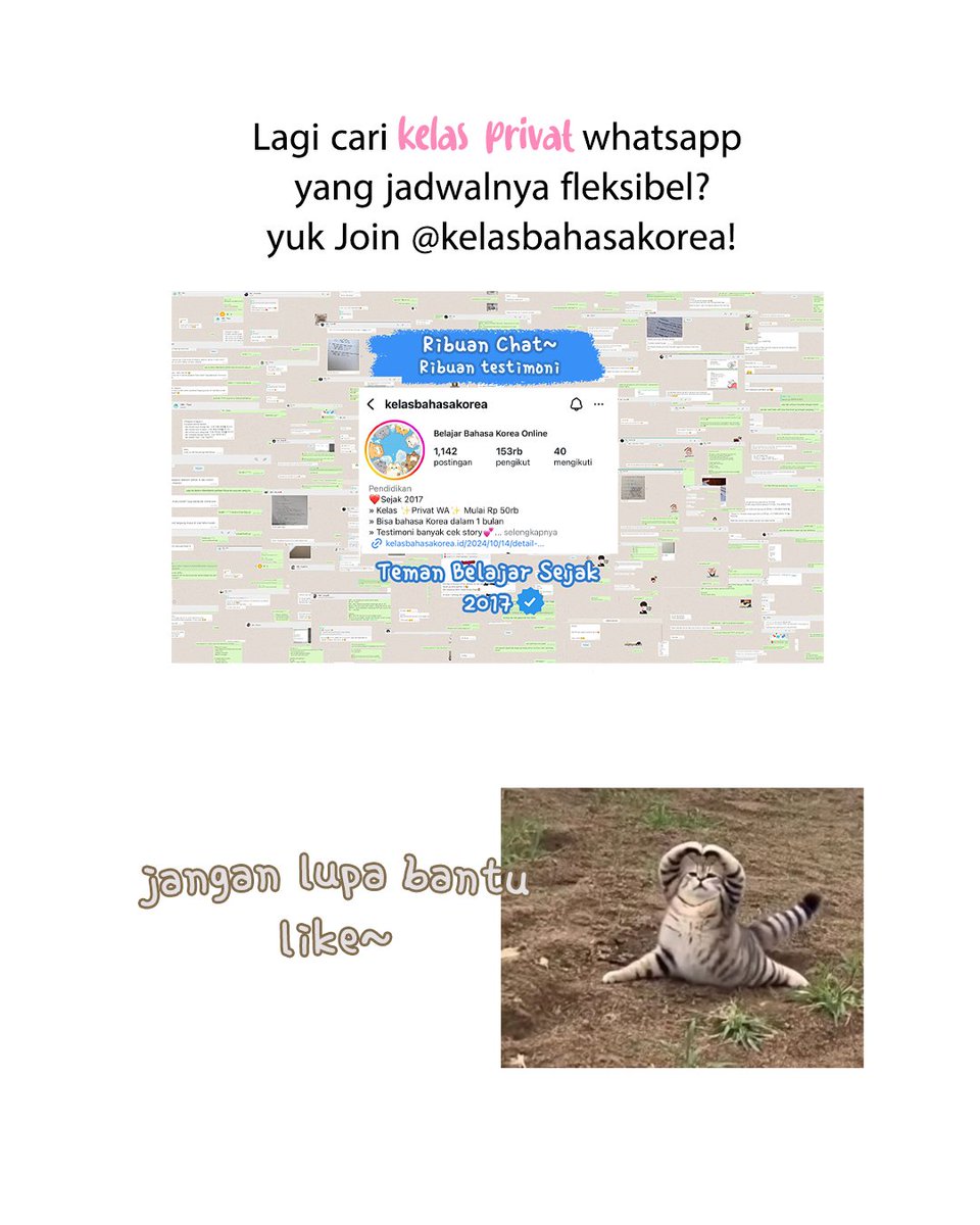 kelasbhskorea's tweet photo. Istilah di bahasa Korea🇰🇷
.
all right reserved to their respective owners©.
.
#bahasakorea #belajarbahasakorea #hangeul #kelasbahasakorea #bakor #lesbahasakorea
#KosakataKorea #BahasaKoreaSeharihari #bahasakoreamudah #bahasakoreadasar #tatabahasakorea https://t.co/ymmPJmx0RA