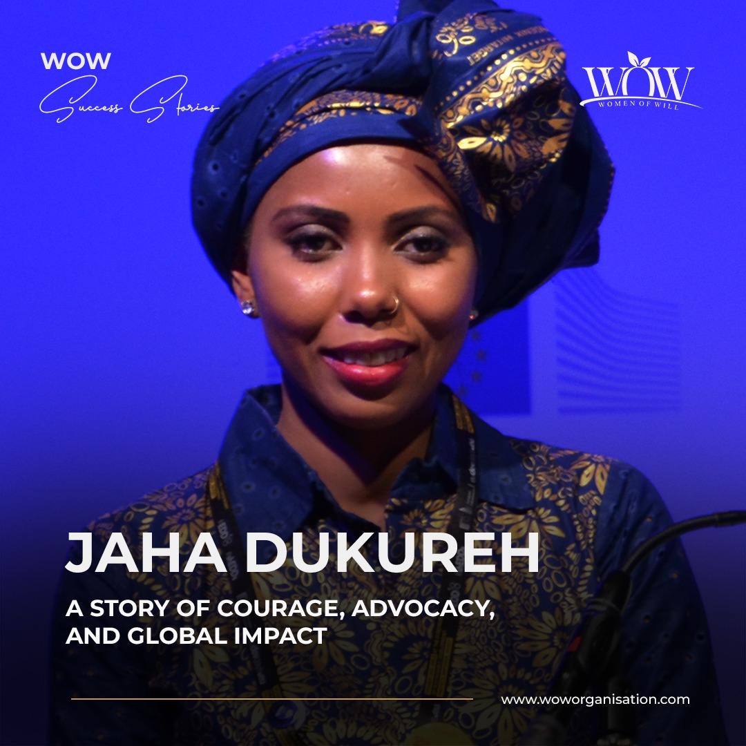 woworganisation's tweet photo. Jaha Dukureh shows that success is not merely personal achievement, but the ability to create change that outlives you...
Read more:  https://t.co/uE0gV8TaTH 

 #womenadvocacy #endfgm #girlchildprotection #humanrights #genderjustice  #womenempowerment #socialimpact https://t.co/UPKUayA4md