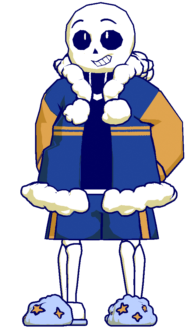 FunkiestBunny's tweet image. Outertale Sans 3D Model!

#UNDERTALE #Outertale #b3d