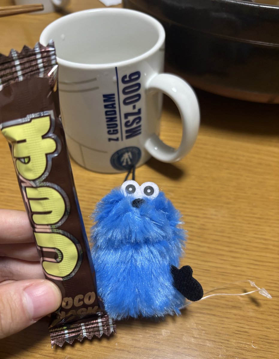 チョコをもらったスンスン