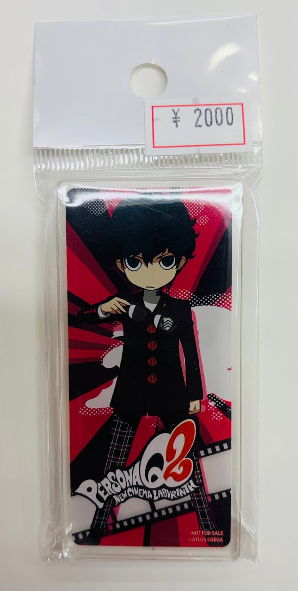info＞ #ペルソナ PQ2 アクリルバッジ 主人公さん入荷してます🍞 この