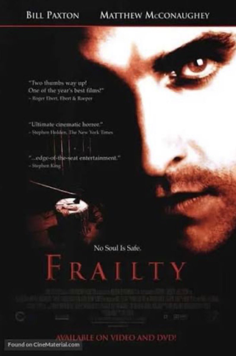 ParsonsRyanJ's tweet photo. @TheCinesthetic Frailty https://t.co/BVVtwfvKV0