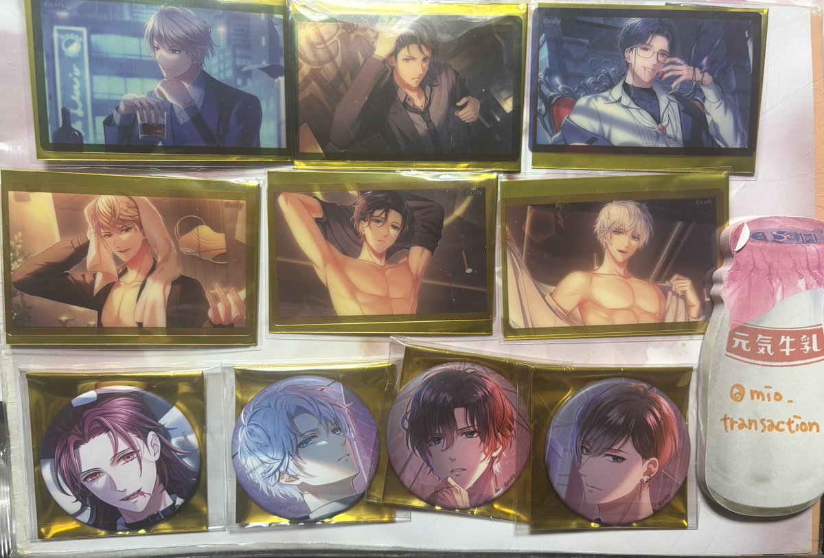 【譲渡、交換】スタマイ 缶バ クリアカード New Card Collection 第四弾

譲：桧山、大谷、九条、宮瀬、新堂、カナメ、瀬尾、ルーロン

求：定価＋送料〉クリアカードのみ槙、第三弾缶バの槙1

札幌手渡し、郵送可
お声掛けが重なる場合、纏めてを優先