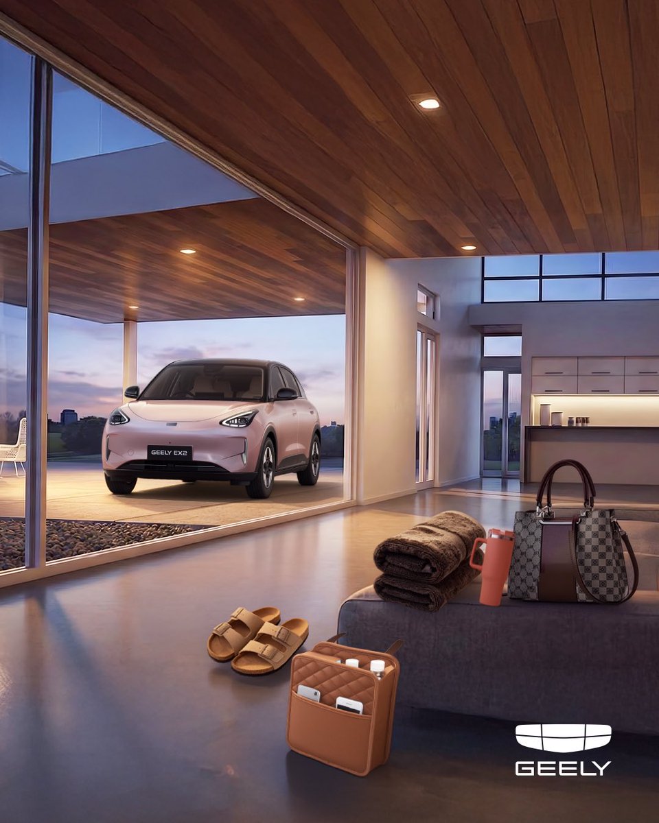 GeelyAutoIndo's tweet photo. Found your smile everywhere, especially for your shopping stuff, everything fits perfectly in Geely EX2’s 70L front trunk.

Convenience that feels simple, effortless, and always puts a smile on your day.

#GeelyEX2 #EXtraFun2You #LifeFullyRefined #SeeTheWorldInFull #GEELYIndonesia