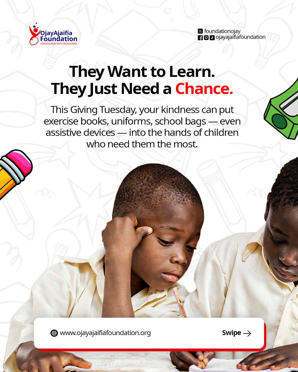 Ojay Ajaifia Foundation tweet media