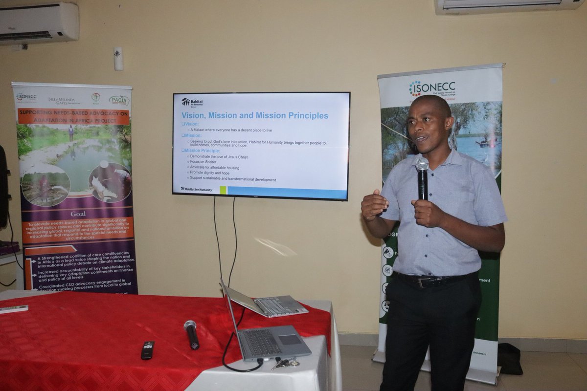 cisonecc_malawi's tweet image. CISONECC, with @PACJA1 and support from the Bill &amp;amp; Melinda Gates Foundation, met Climate Adaptation Champions in Malawi on 15 Dec 2025.
The meeting focused on coordination, knowledge sharing, and strengthening advocacy for climate adaptation.
#ClimateAdaptation #Malawi