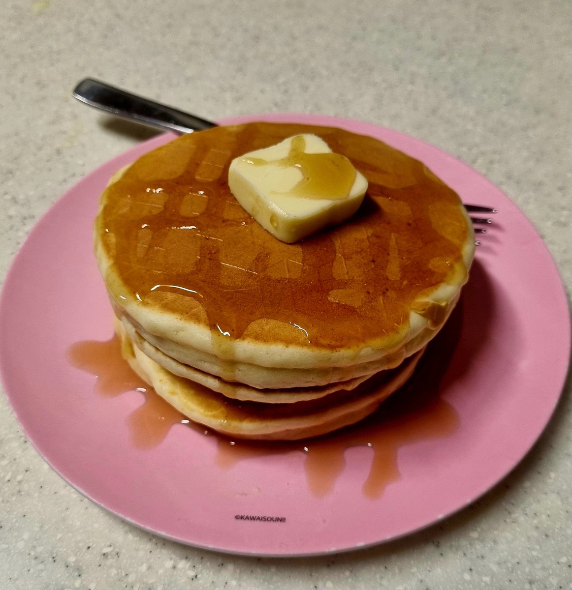 펜케이크 마스터했습니다