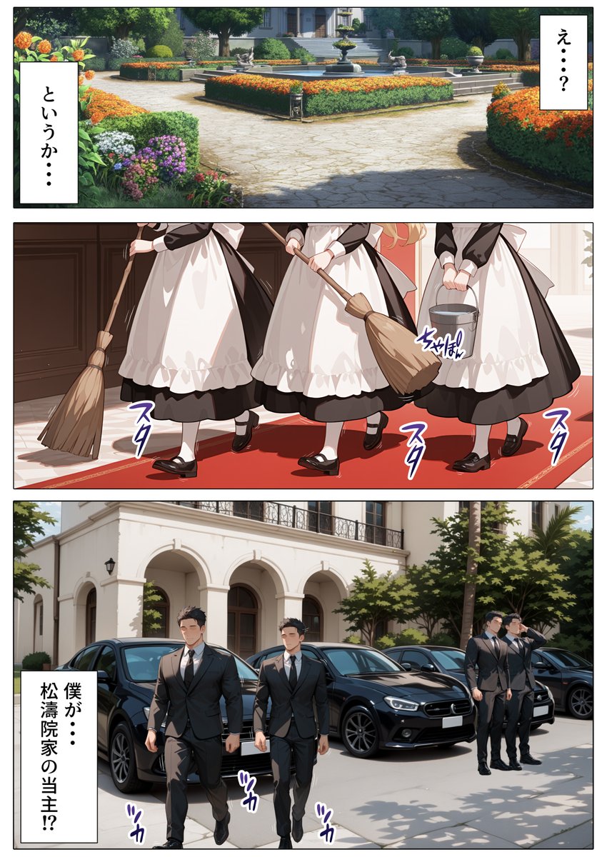 孕ませメイドの子作りご奉仕〜童貞で臭くて冴えないボクが突然世界一のお金持ちになった件〜VOL.1(ZOCKZOCK出版)｜無料エロ漫画試し読み