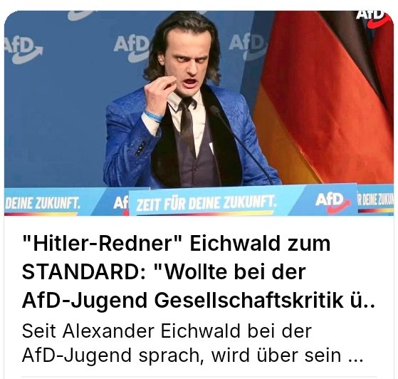 Anonymous00708's tweet photo. @JeanPascal_Hohm Du verbreitest
DESINFORMATION‼️
#Alexander_Eichwald hat sich gegenüber @SZ & @derStandardat
zu 100% zur AfD bekannt!
Deine Behauptung seine Rede wäre eine "Aktion" gewesen, um "uns (AfD) zu schaden"
IST FALSCH‼️
#Eichwald sagt genau das Gegenteil!!⬇️⬇️⬇️
https://t.co/TvzKEKptbF https://t.co/DgZINr4qch