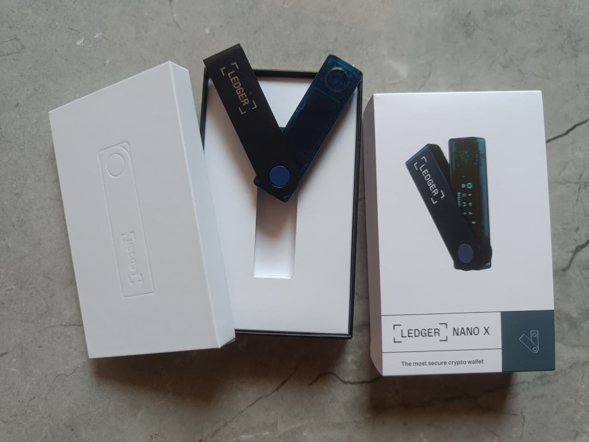 Thebeast_bo's tweet photo. Just bought my first Ledger ( Nano X ) 
Self-custody > hacks &amp; risk🔐 

Big thanks to @Gautamguptagg ,
I’ve been following him for the past 4 years ,his educational threads, posts, and videos genuinely helped me learn and earn in crypto. https://t.co/bmNVAhMlgV