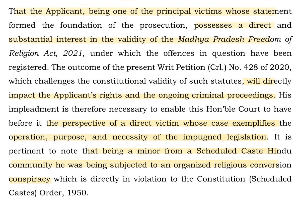 RashtraJyoti's tweet image. IMPORTANT

Among several victims of forced and fraudulent religious conversions whose cases are now reaching Supreme Court through rights group Sewa Nyaya Utthan (@sewanyaya) is Abhishek - a Dalit Hindu youth from Madhya Pradesh.

ABHISHEK's STORY:

Abhishek lost his mother when…