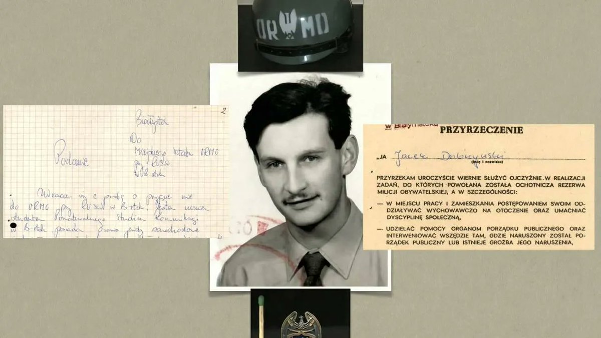 Król białostockich dyskotek, wąsaty policjant z ciemnych lat 90., Silny Razem współpracownik <a href="/TomaszSiemoniak/">Tomasz Siemoniak</a>. Jak ujawnia dziś <a href="/niezaleznapl/">Niezalezna.PL</a> rzecznik prasowy polskich służb specjalnych Stumbras <a href="/JacekDobrzynski/">Jacek Dobrzyński</a> był w PRL członkiem Ochotniczych Rezerw Milicji Obywatelskiej.