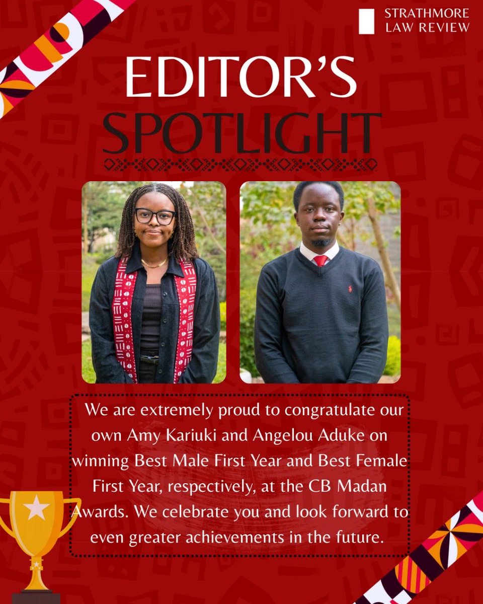 Strathmore Law Review tweet media