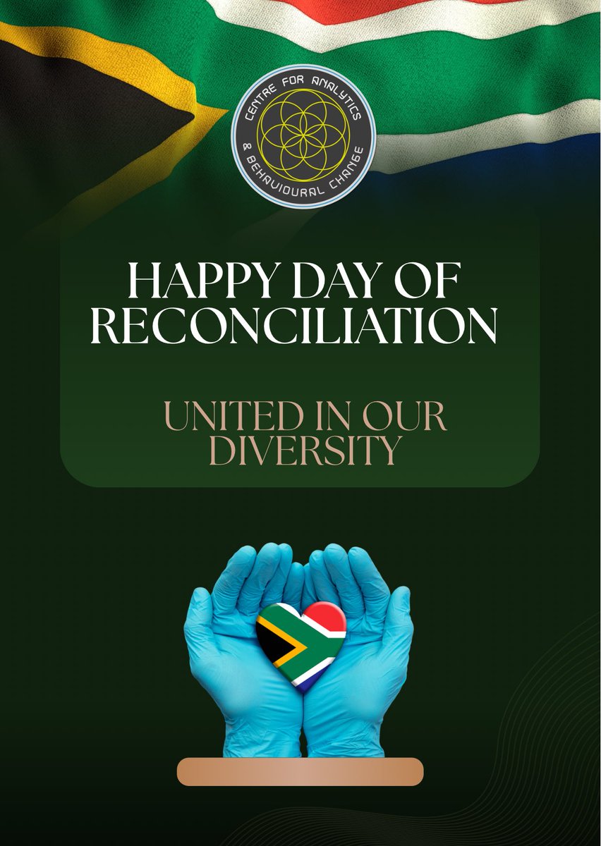 TheCABC's tweet photo. Today, we come together as one family, united in our diversity and committed to a brighter future. 🇿🇦💛🖤💙❤️💚🤍

Happy Day of Reconciliation, Everyone. 🤝 https://t.co/UR5TvtFTMG
