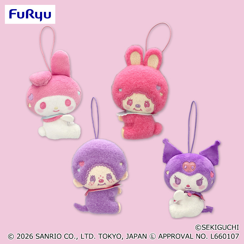 フリュープライズ新着情報／ モンチッチ×マイメロディ・クロミが