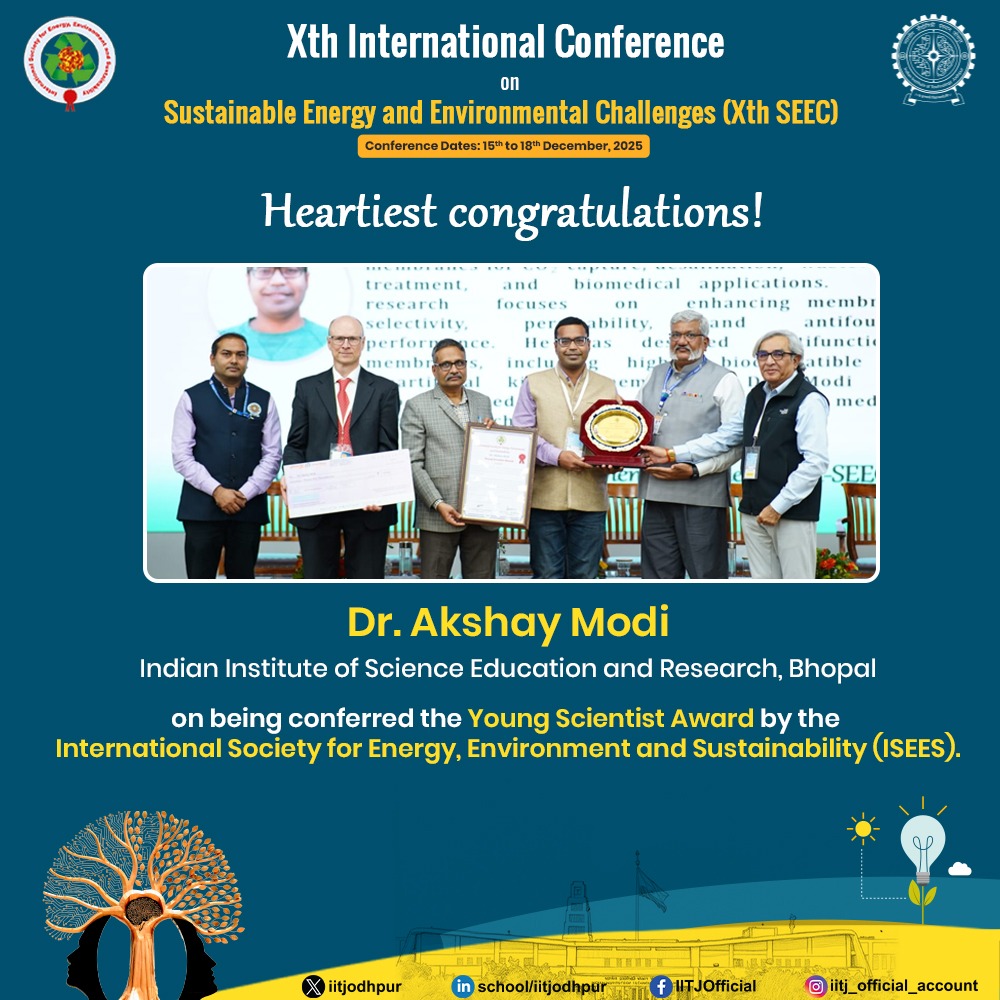 Indian Institute of Technology Jodhpur tweet media