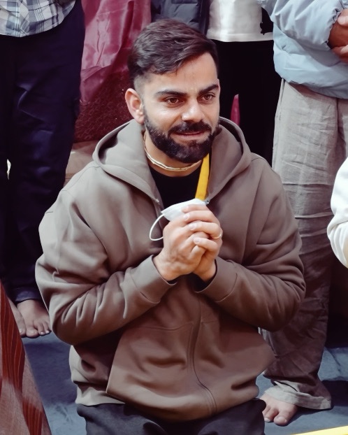 The richest cricketer in the world and one of the biggest celebrities in Asia, yet has never forgotten his roots. He knows when to bow down and when to stand firm. His mindset and moral values are the reasons I chose him as my idol !