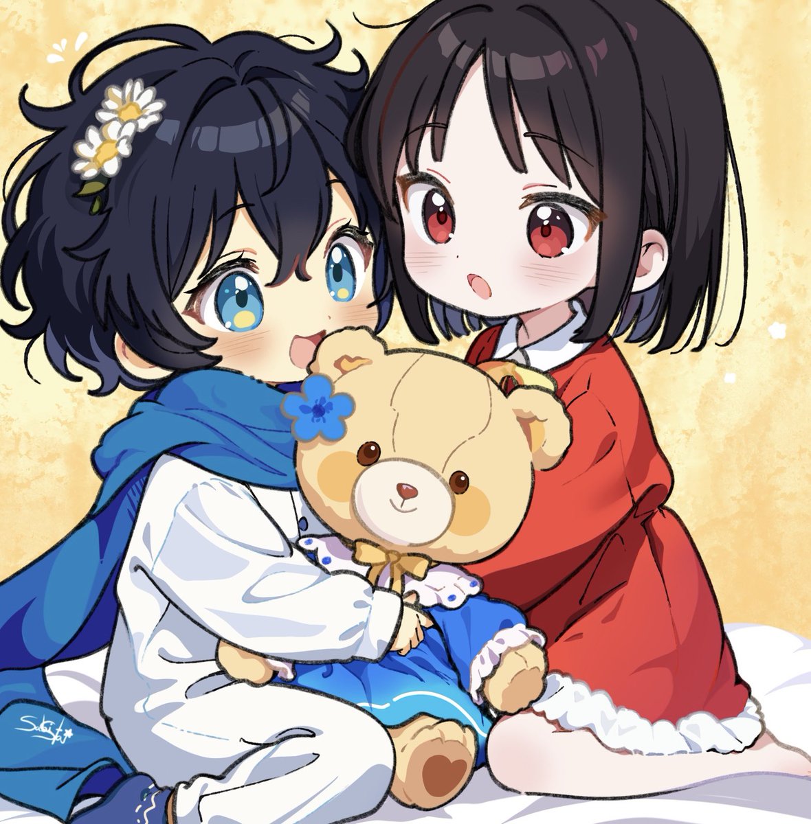 sabistar99's tweet photo. Una hermosa familia feliz ✧˚ ༘ ⋆｡♡˚🏠︎

#illustration #myart https://t.co/cU1F14YxJR