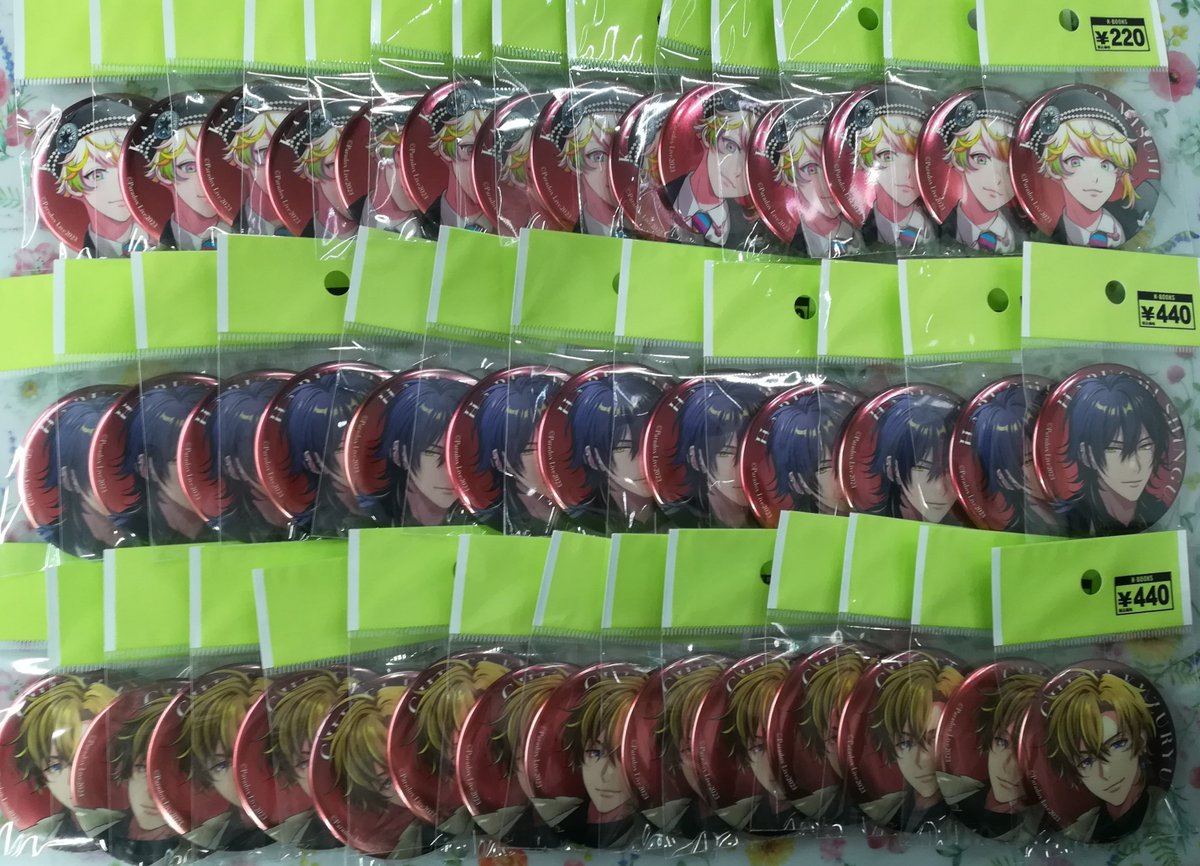 商品紹介】 『Paradox Live』 ◇4周年缶バッジのご紹介です