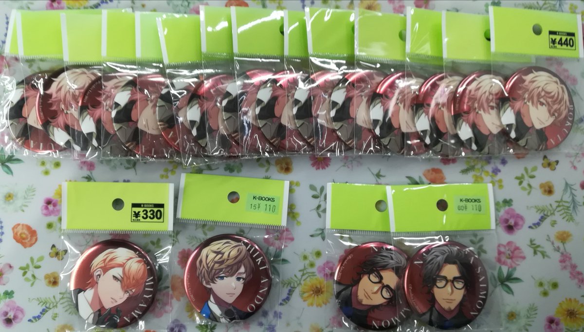 商品紹介】 『Paradox Live』 ◇4周年缶バッジのご紹介です