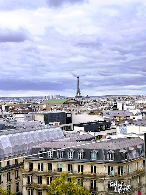 Paris_all_about's tweet image. A quieter 'take on the tower', seen across Paris rooftops from the Galeries Lafayette rooftop. Sometimes the best views are the ones that don’t try too hard.
 #eiffeltower #galerieslafayette