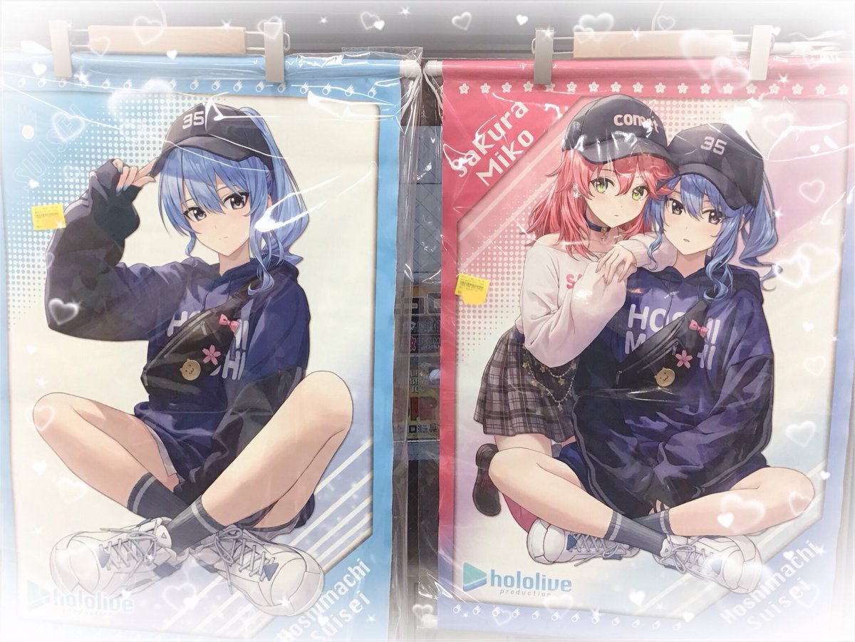 こ*む様 miComet モーリーオンライン タペストリー　3種セット 3種セット】ホロライブみこめっとモーリーオンラインタペストリー【未