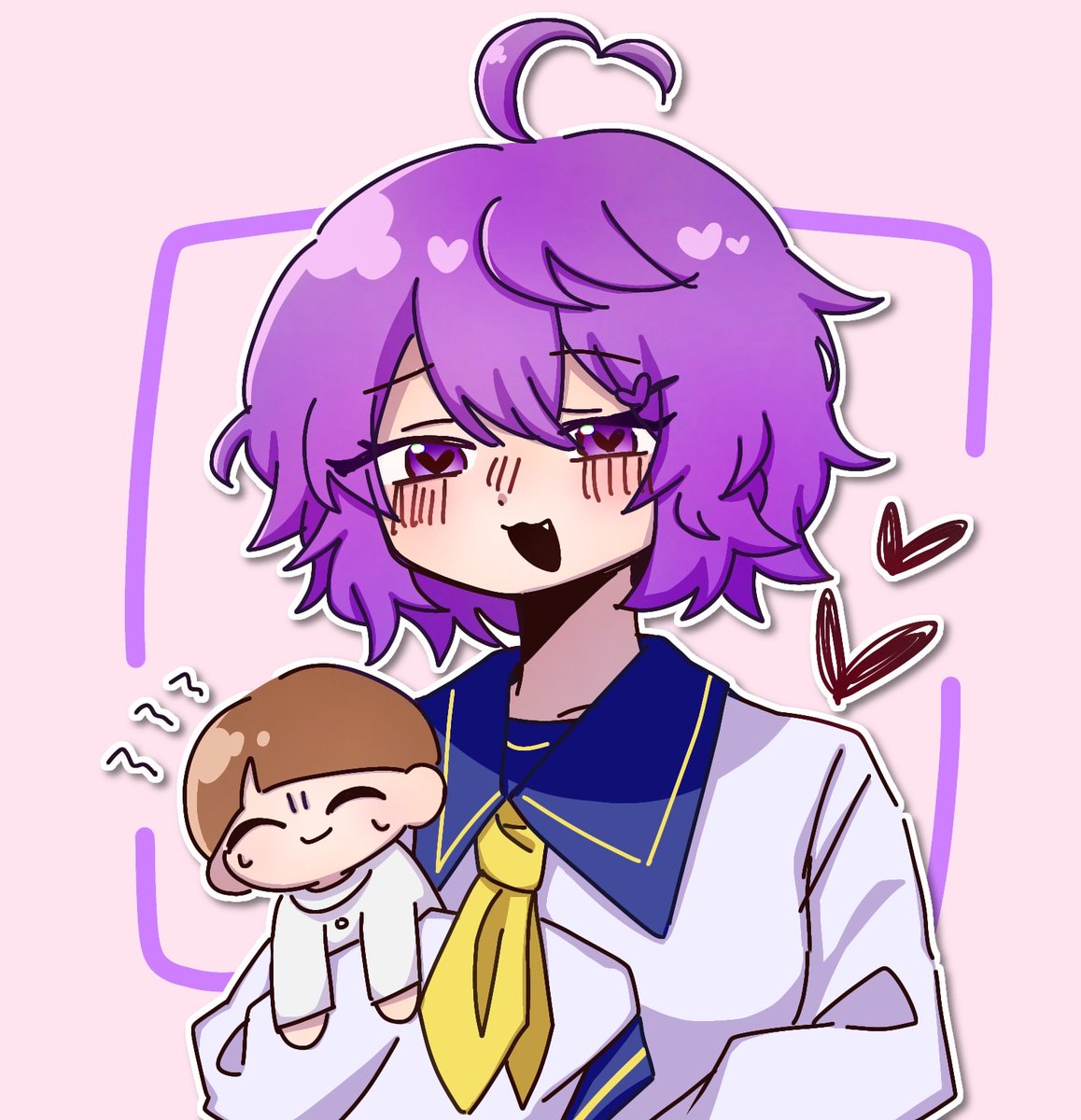 私解釈の九条院紫苑ちゃん💗🤍 #ホワイト_FA