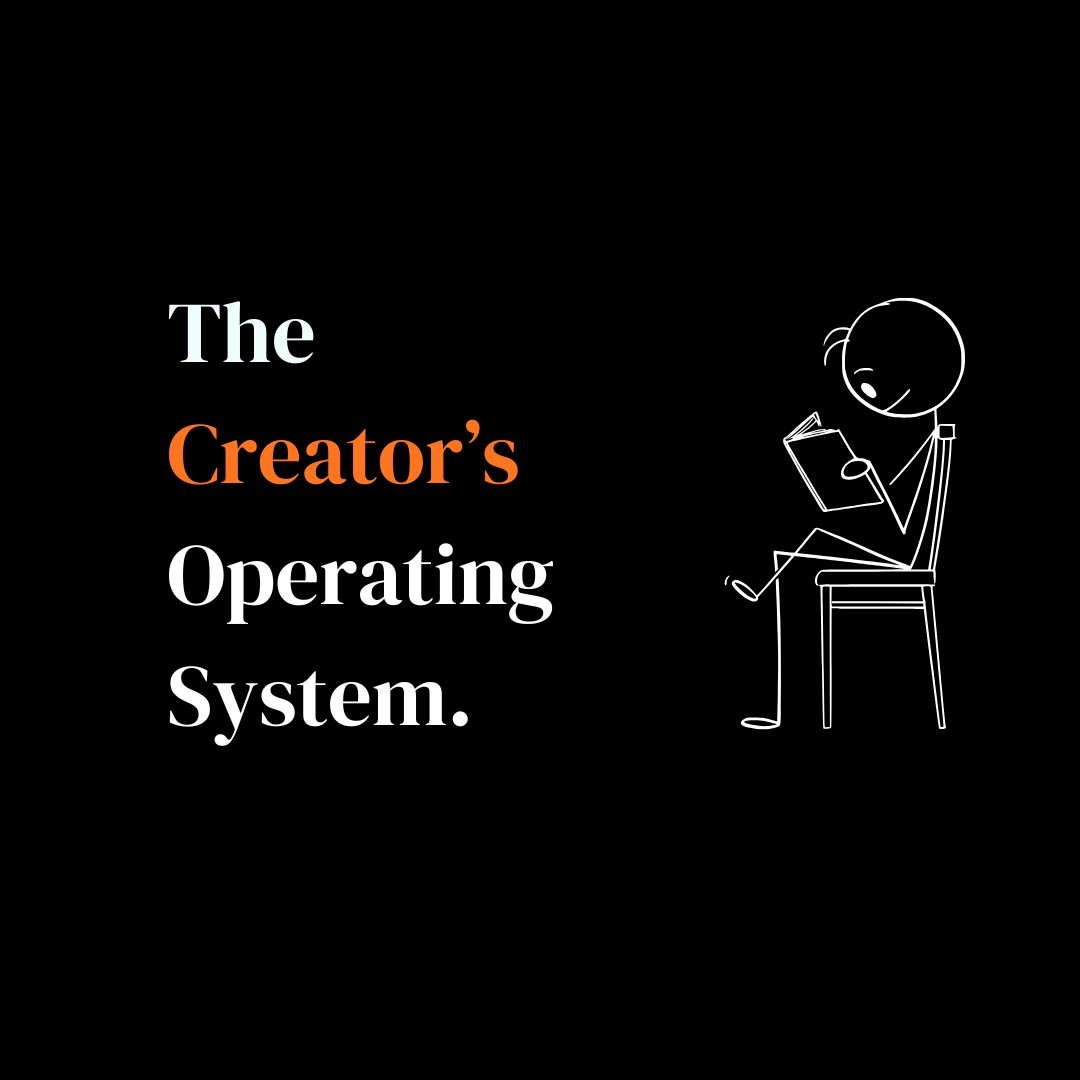 VaibhavCreates's tweet image. Created "The Creator Operating System" that dives deep into this topic - and a lot more. (15+ modules)

It is the exact rulebook any creator starting from scratch would need. 

(and you can grab it for free - no fluff)

Link in bio.