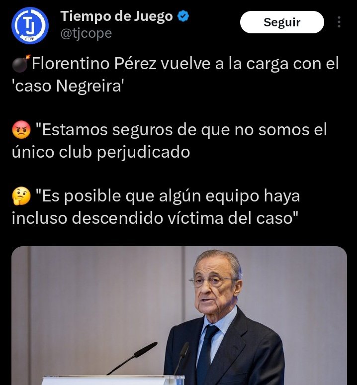 MarcTresens's tweet photo. ¿Sabéis a que equipo yendo 0 a 2 en un partido de la 23/34, le turboatracaron para terminar 3 a 2?

Al Almeria.

¿Sabéis contra quien jugó ese partido el Almeria? 

Contra el equipo que preside el tipo este.

¿Sabéis que equipo descendió en 23/24?

 El Almeria. https://t.co/oZqawbXRNM