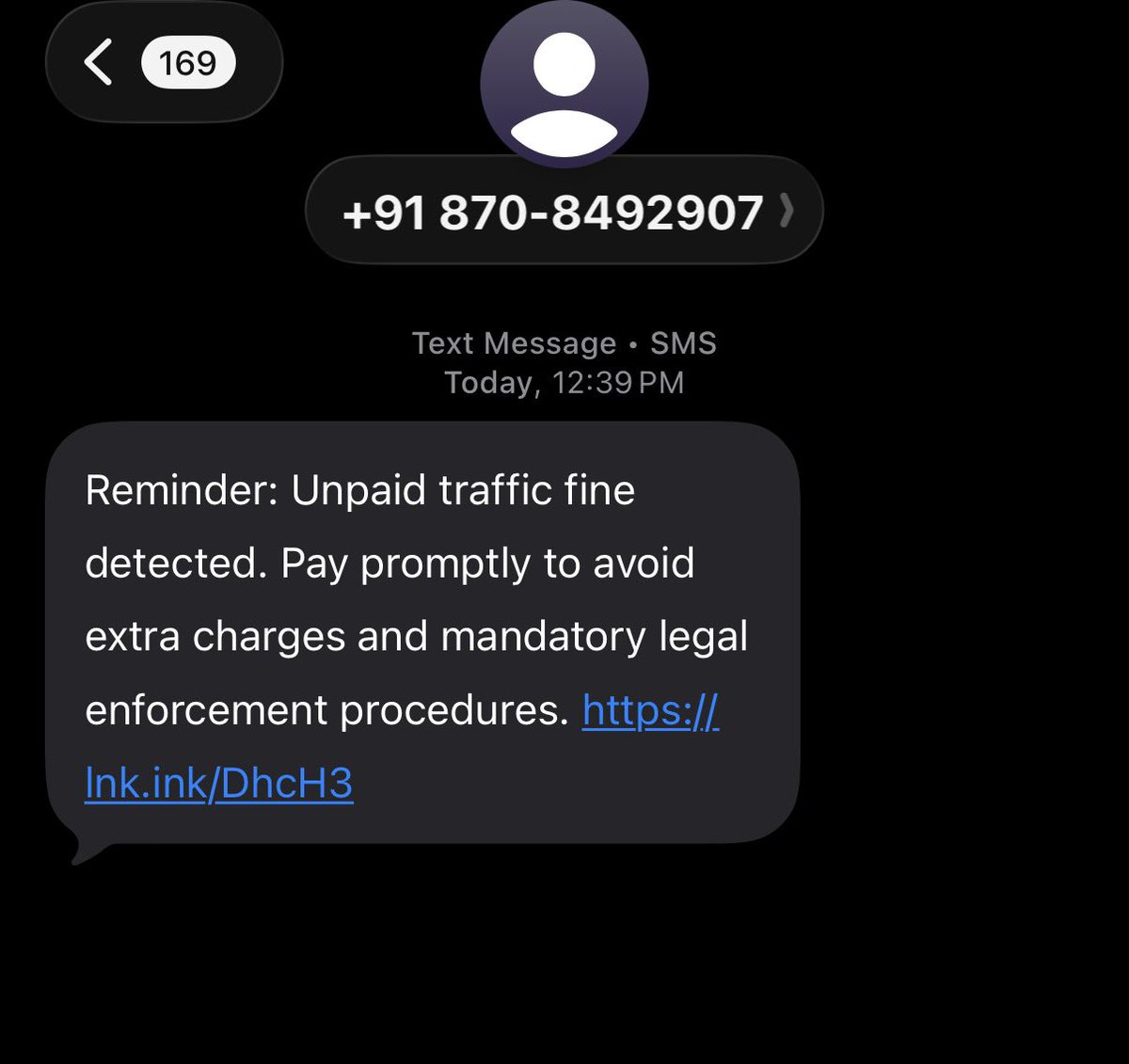 🚨 Scam Alert!
Fake traffic fine links are circulating. Don’t click suspicious messages. Always verify fines only on the official <a href="/blrcitytraffic/">ಬೆಂಗಳೂರು ಸಂಚಾರ ಪೊಲೀಸ್ BengaluruTrafficPolice</a> website.
<a href="/BlrCityPolice/">ಬೆಂಗಳೂರು ನಗರ ಪೊಲೀಸ್‌ BengaluruCityPolice</a> pls take action on this number.
#ScamAlert #Bengaluru #CyberCrime #TrafficFine #StayAlert #PublicSafety 🔁