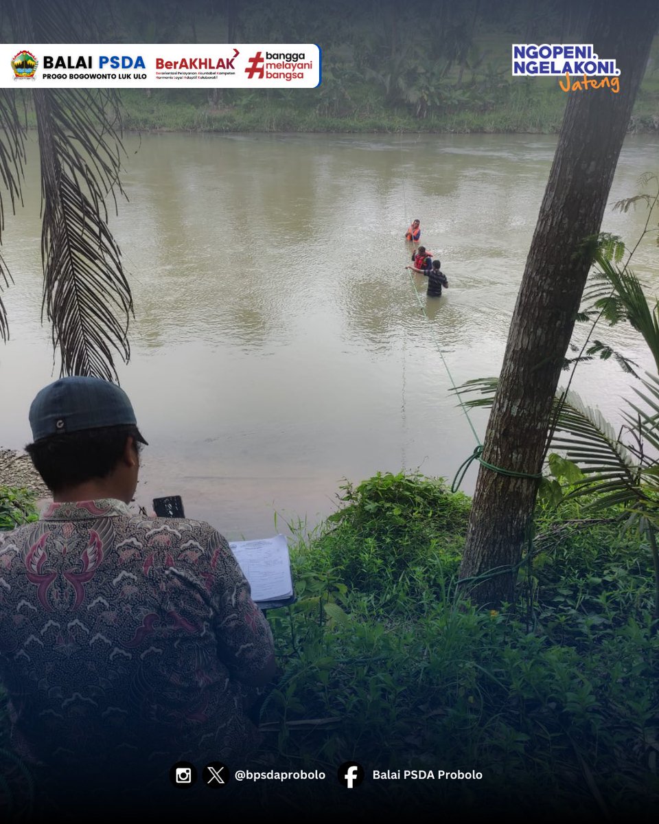 bpsdaprobolo's tweet photo. Pengukuran debit Sungai Bogowonto, di Pos Duga Air Pungangan berlokasi Desa Trirejo, Kec. Loano Kab. Purworejo
#jawatengah https://t.co/7zezNOchWI