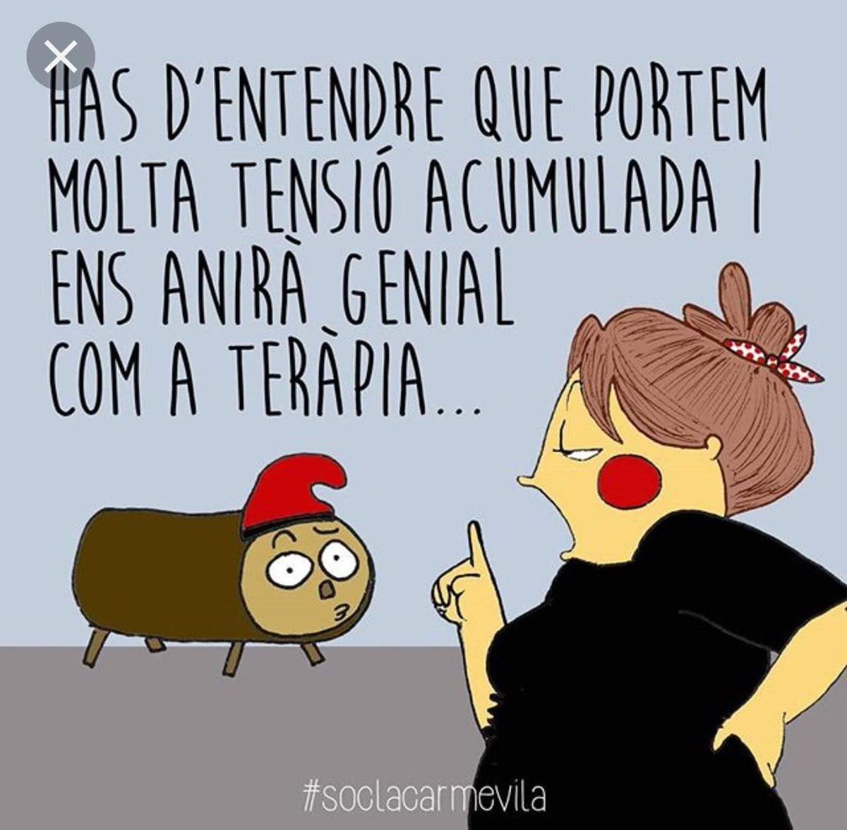 #AVÍS al Tió de Nadal
#PERILL
⚠️ Precaució amb els docents‼️
🎄 Tingueu en compte que és final de trimestre‼️