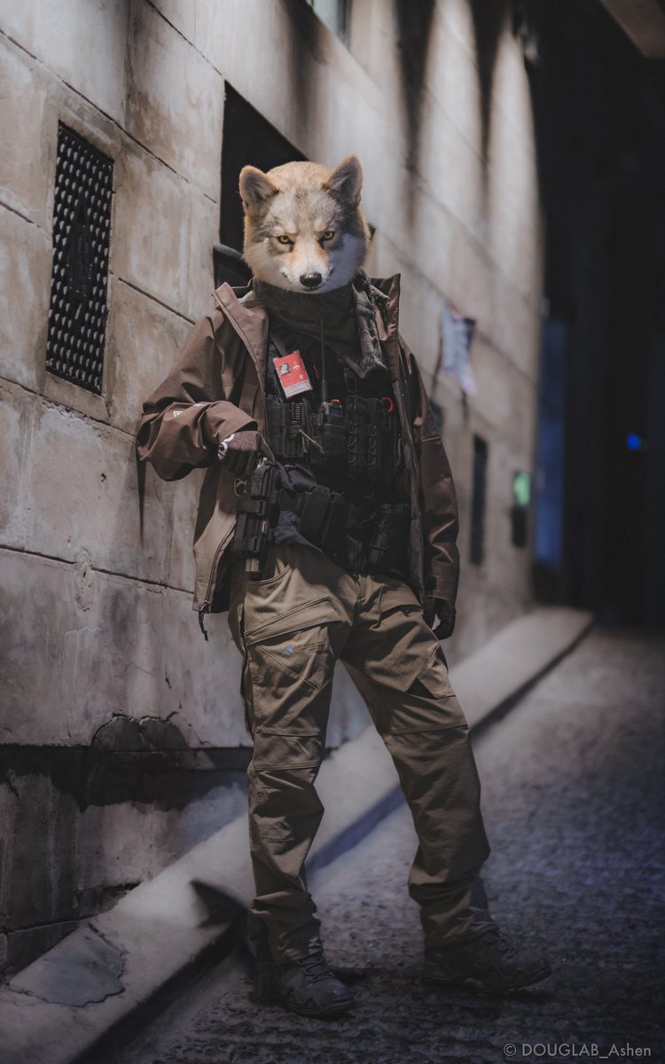 DOUGLAB_Ashen's tweet image. Stay frosty.

#fursuit 
#DOUGLAB