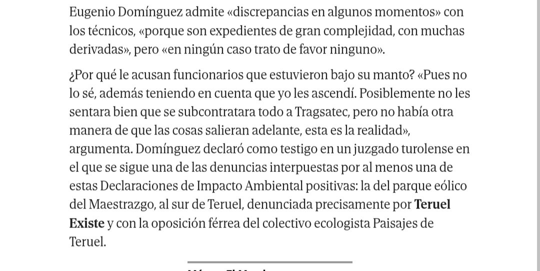 Los técnicos confirman las sospechas que teníamos. Es algo extenso, pero recomendamos su lectura para que se conozca como se han estado gestionando la mayoría de los proyectos de Forestalia que llegaban al <a href="/mitecogob/">Transición Ecológica y Reto Demográfico</a>.