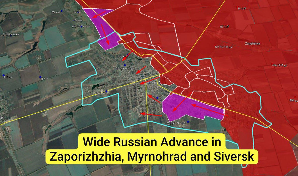 royy_tweets's tweet photo. Latest developments in the war between #Russia and #Ukraine as of the morning of December 16 - subtitled
-The Russian army expands its control in northern and southern #Huliaipole in #Zaporizhzhia
-The Russian army enters #Andriivka in #Dnipro
video link:https://t.co/iO7tCTYhAj https://t.co/BoQZoAsc12