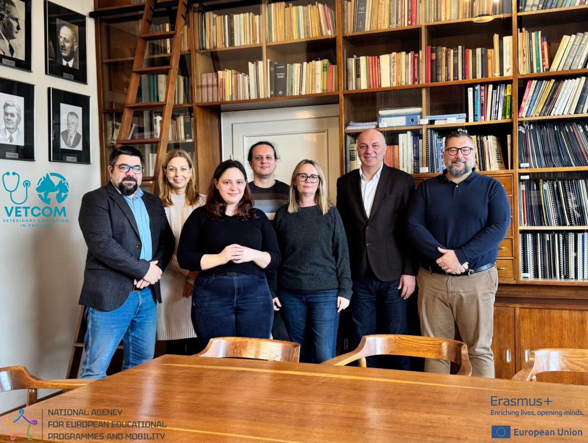 Vetcom2024's tweet photo. The visits from the Faculty of Veterinary Medicine in Skopje to the Faculty of Veterinary Medicine University of Zagreb have been completed for this year. A total of four groups with 25 participants visited Zagreb in order to attend lectures and exchange experiences. https://t.co/6GFRsXooE3