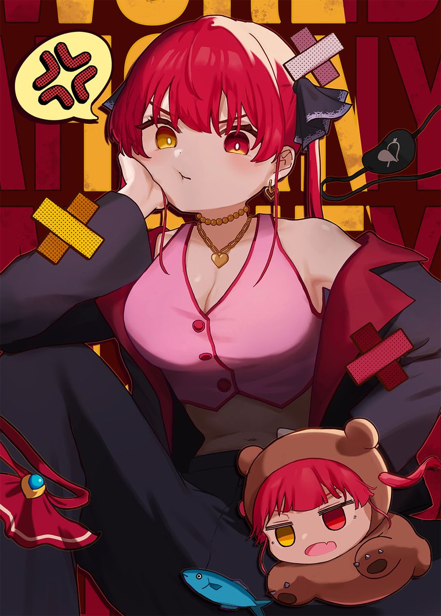 🏴‍☠️😠💸🐻
#マリンのお宝