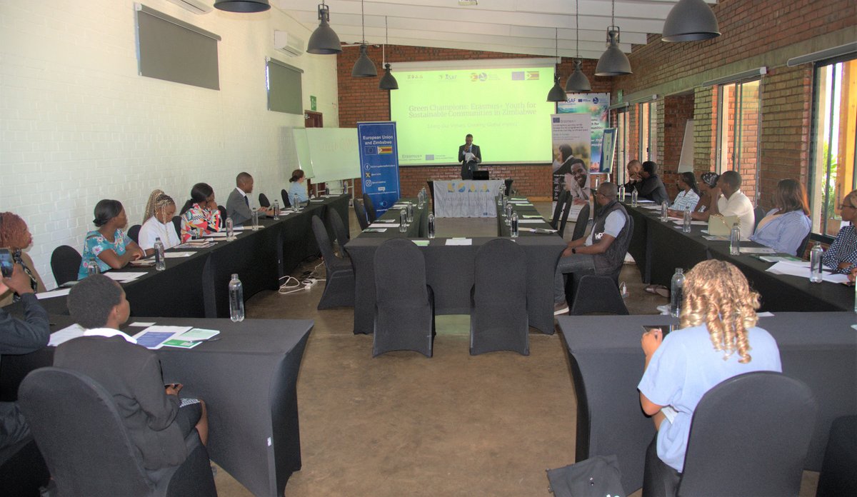🌿 Green Champions Workshop – Harare Success! 🌿  

On 12–13 December 2025, the Green Champions: Erasmus+ Youth for Sustainable Communities in Zimbabwe workshop brought together 25 passionate young people from Harare and surrounding communities for two days of learning, action,