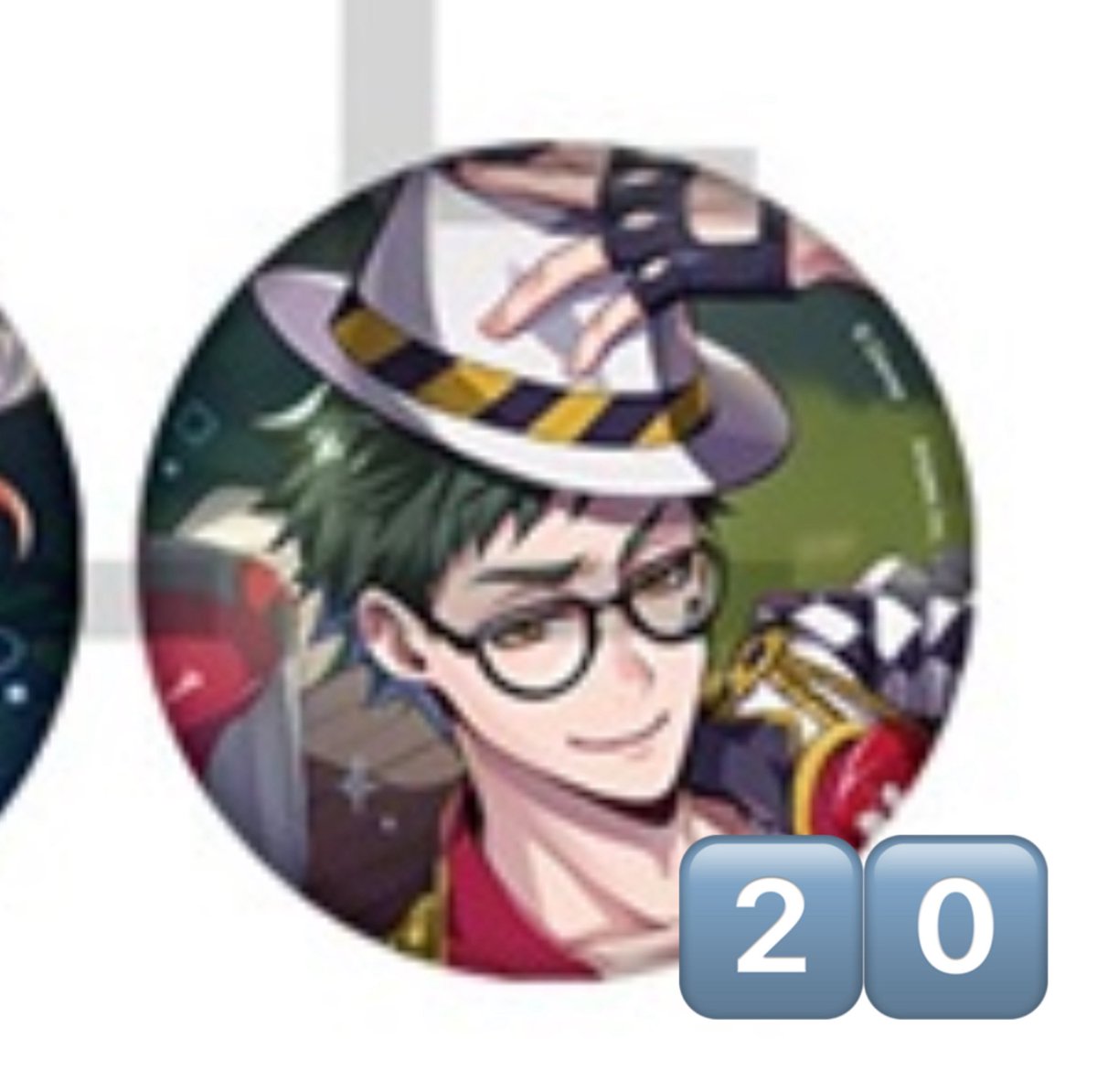 ツイステ 交換 寮服 ポップアップ 缶バッジ AGF 譲渡 【譲】トレイ 缶