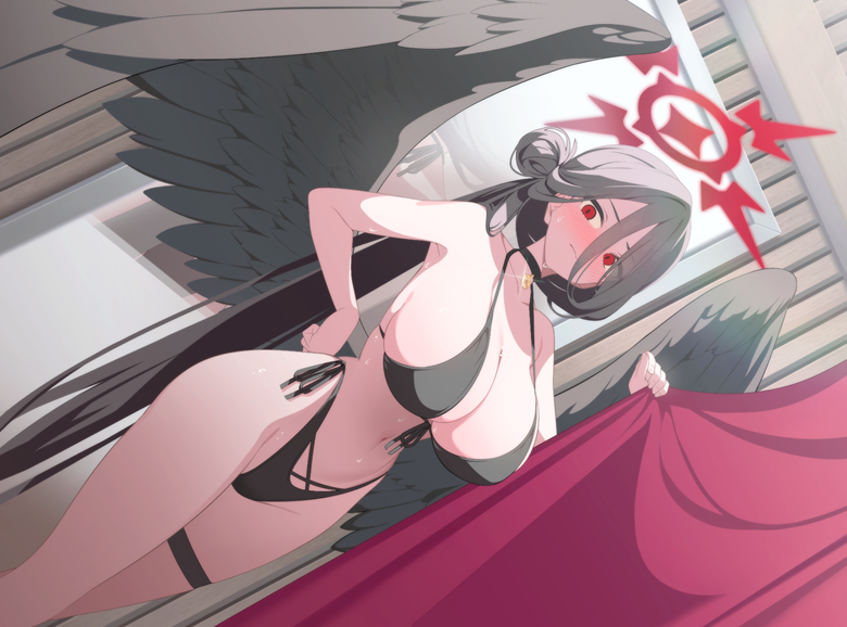 수영복 하스미 메모리얼 전신샷!