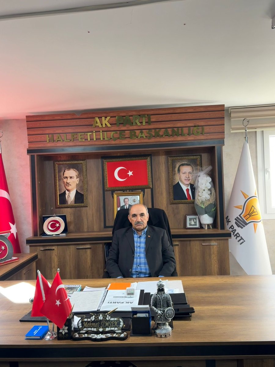 📍Halfeti İçin Her Daim Birlikte Özümüz'den Geleceğe Nöbetteyiz.

📌İlçe Başkanlığımız'da Bugün Nöbetçi İlçe Yöneticimiz Mehmet Ergün

✏️Soru, görüş ve önerileriniz için İlçe Başkanlığımızı ziyaret edebilirsiniz.

Hayırlı nöbetler diliyoruz.

#AKPARTİHALFETİ
#halfeti

<a href="/RTErdogan/">Recep Tayyip Erdoğan</a>