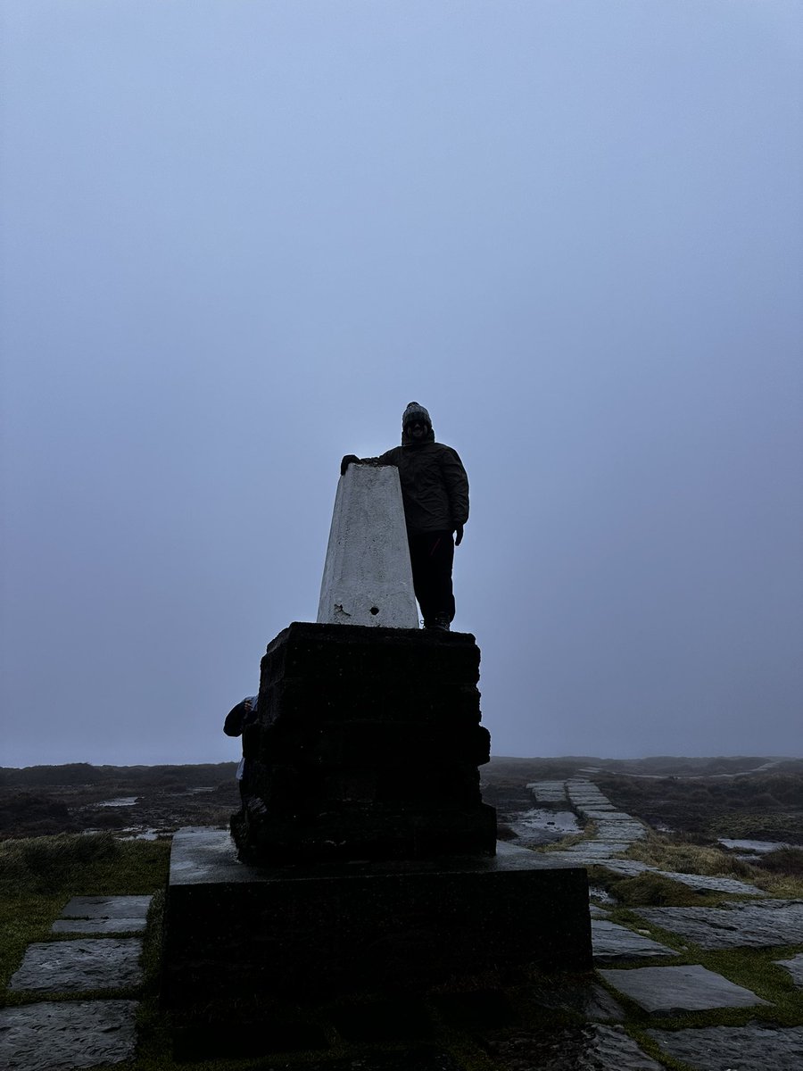 815 meters - The Cheviot 🤲🏽 

Psalm 95:4: "In his hand are the depths of the earth, and the mountain peaks belong to him"