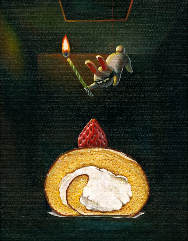 怪盗キャンドルサービス』 s.ukawa 油彩画作品展 - Holy Oily X'mas