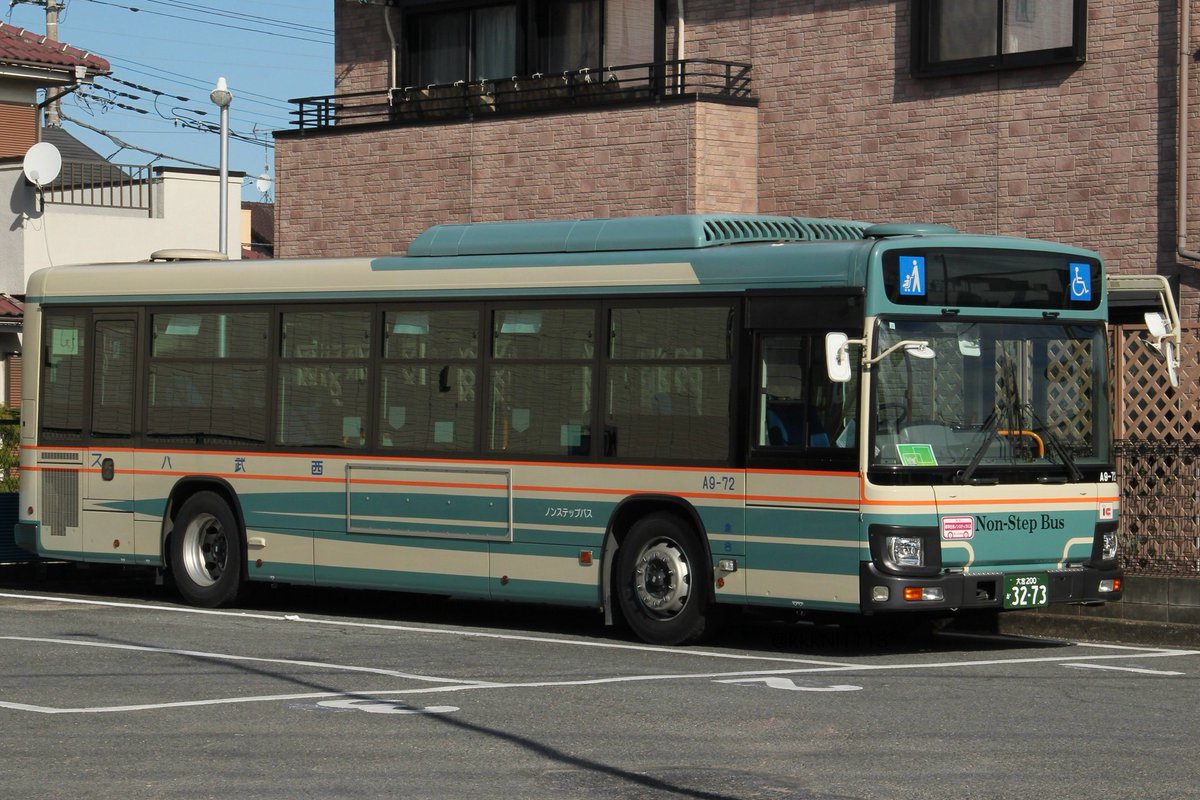 西武バス 大宮営業所 A9-72号車 運用開始 新座から転属してきた同車が