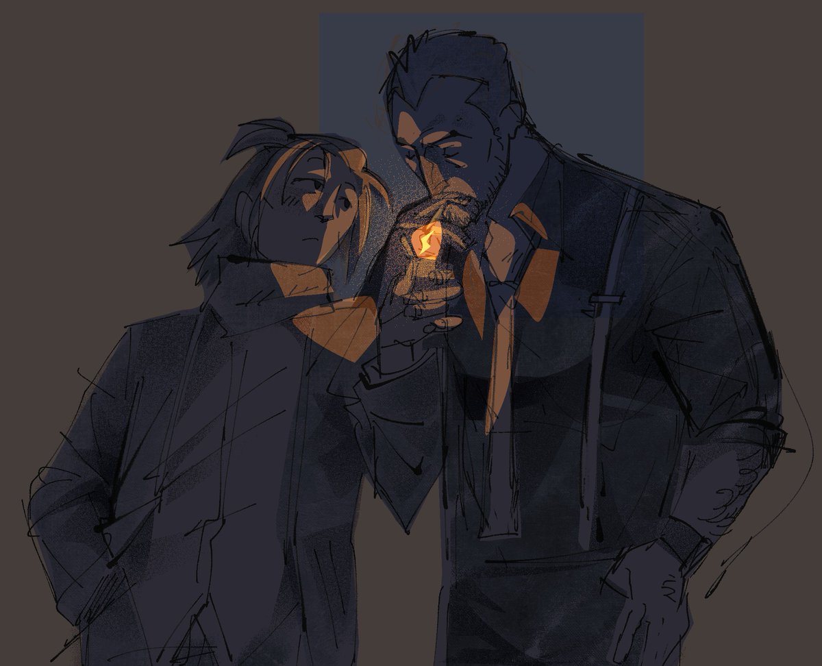 arogiris's tweet image. break from work to doodle baddbyrne