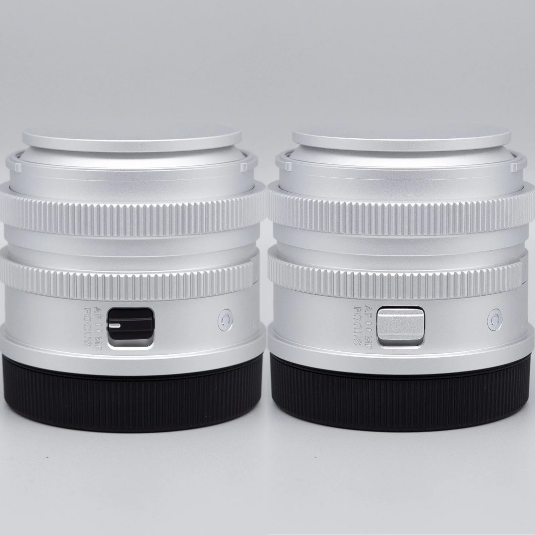 yuki_pht's tweet photo. Sigma Iシリーズのシルバー、
黒いスイッチが気になってアルミ削り出しのパーツを作ってしまいました。。 https://t.co/RHXoe2LGBd